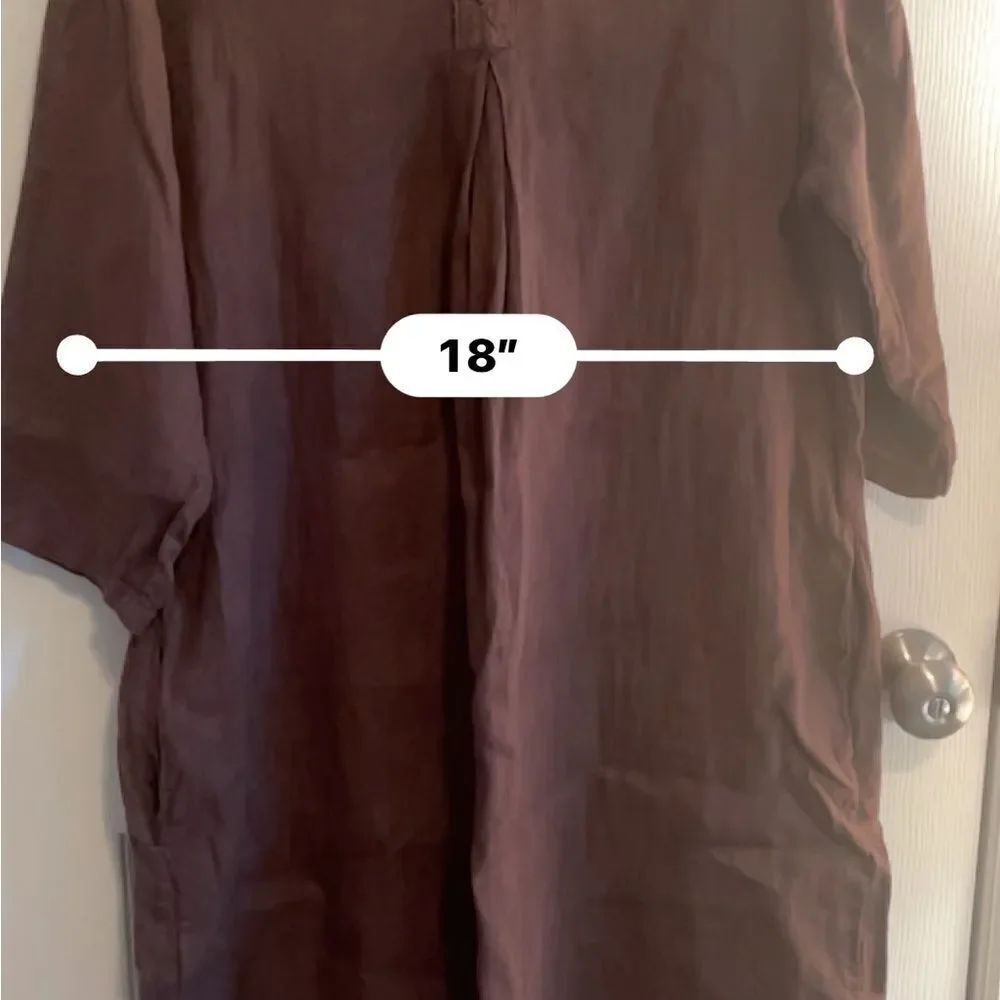 LINO 100% Linen Dress - Picture 9 of 9